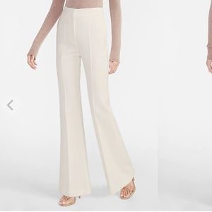 NWT High Waisted Seamed Front Flare Pant 0 Reg